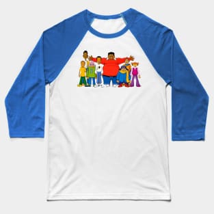 Fat Albert Gonna Have a Good Time Art Baseball T-Shirt